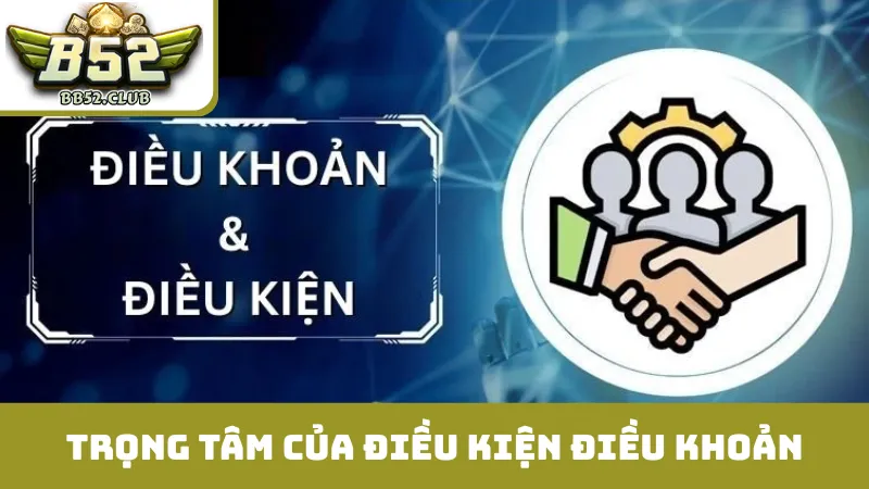 Trọng tâm nổi bật của điều kiện điều khoản
